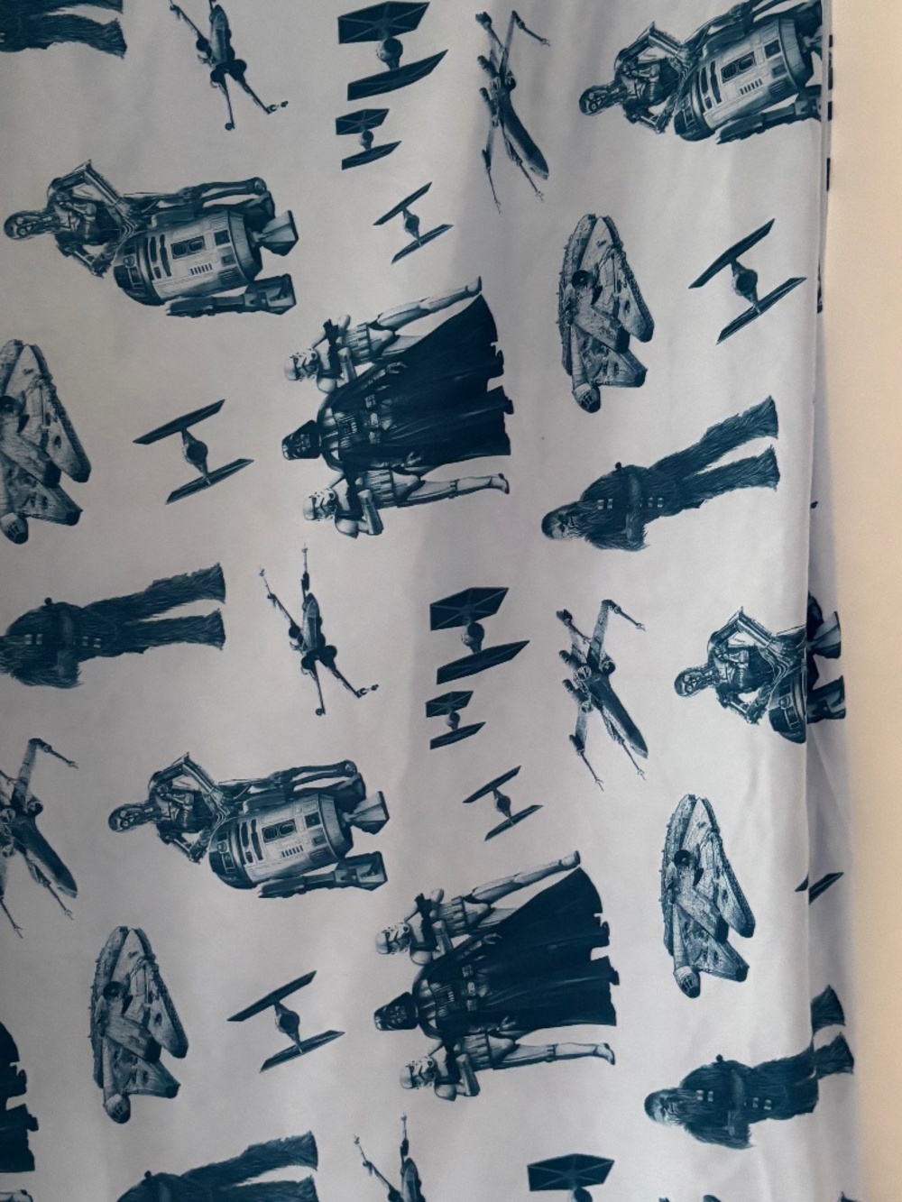 Star Wars Twin Sheet Set - Flat & Fitted Bed Sheets - Classic Blueprint Style